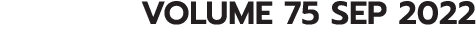 VOLUME 75 SEP 2022
